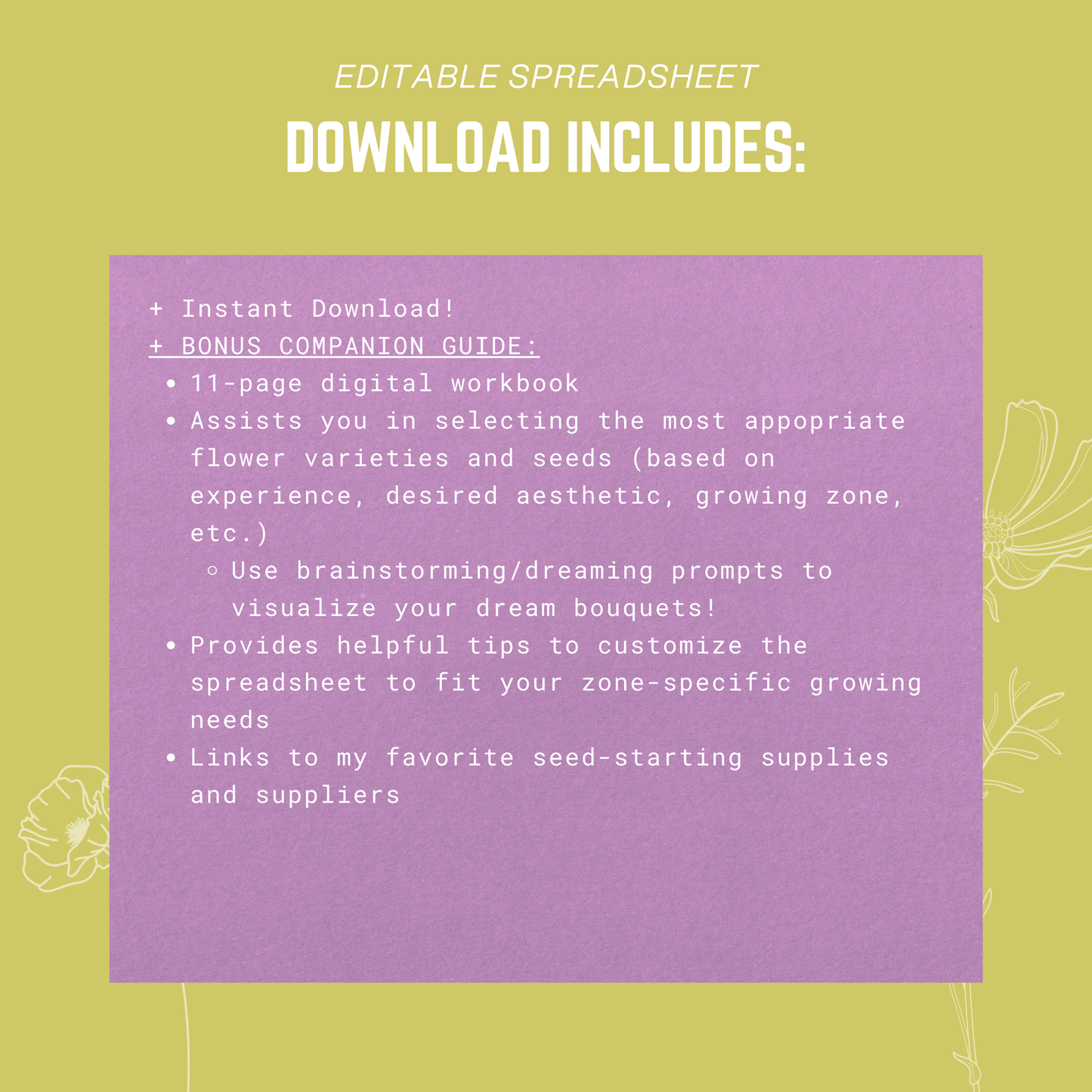 Seed-Starting Planning Sheet
