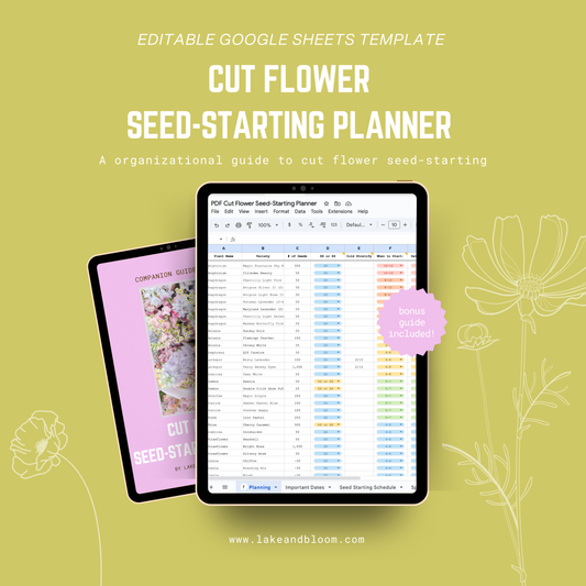 Seed-Starting Planning Sheet