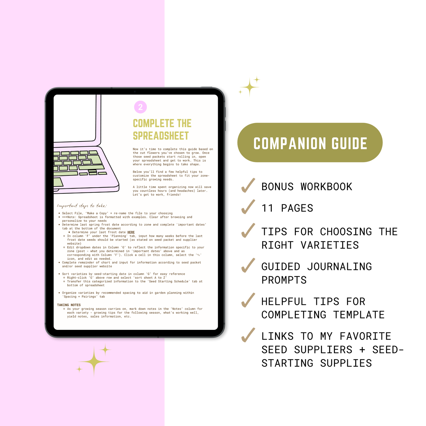 Seed-Starting Planning Sheet